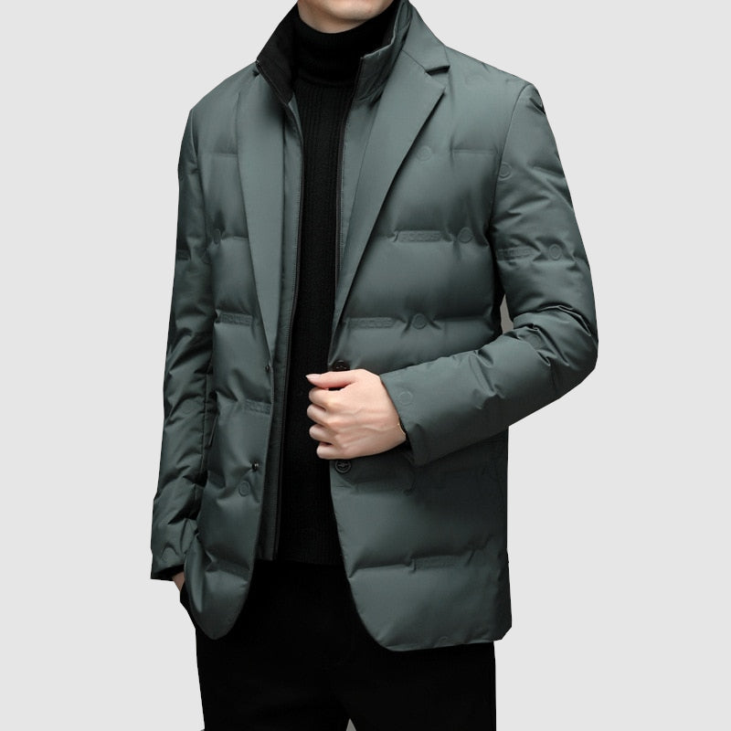 Men’s Classic Parka Jacket | Tailored Fit
