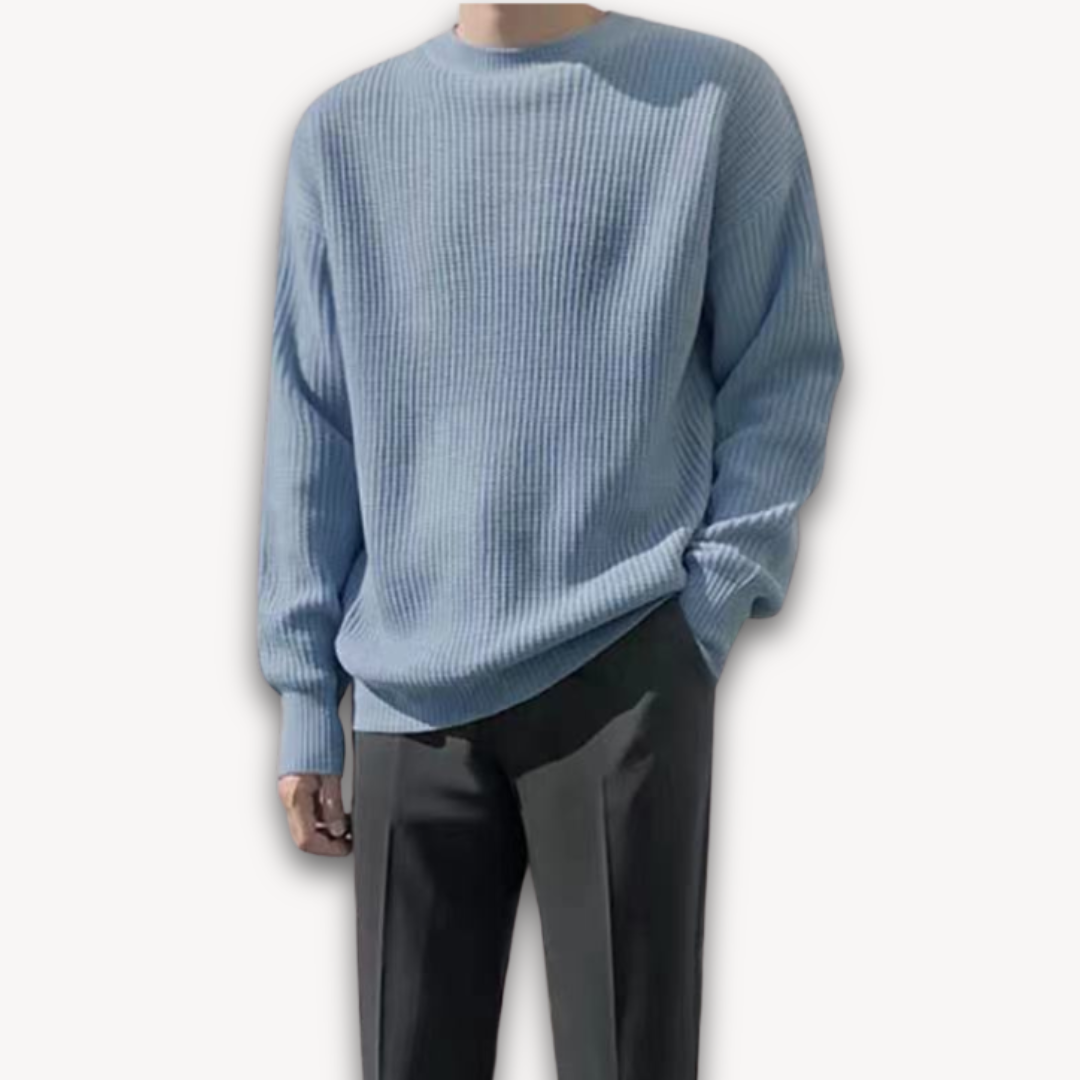 Men’s Casual Oversized Sweater | Cozy Winter Wear