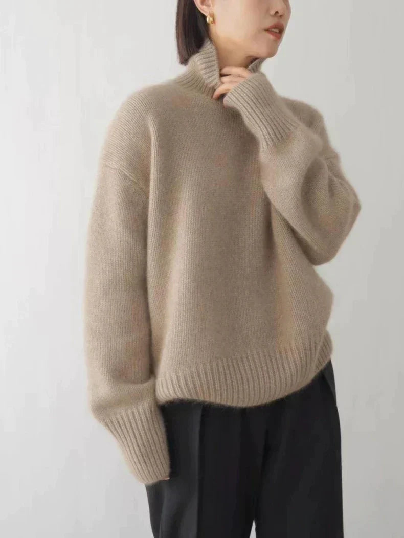 Women’s Turtleneck Sweater | Classic Roll Neck