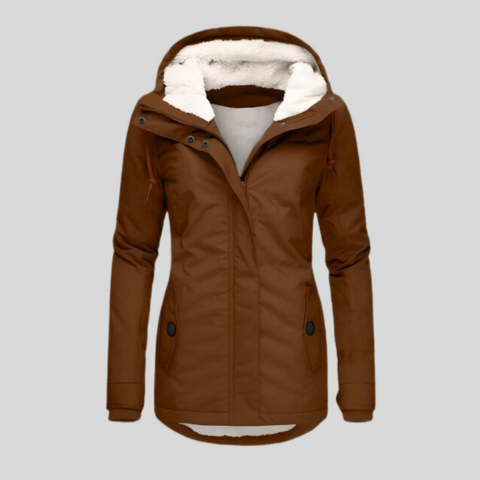 Quilted Winter Coat | Long and Insulated