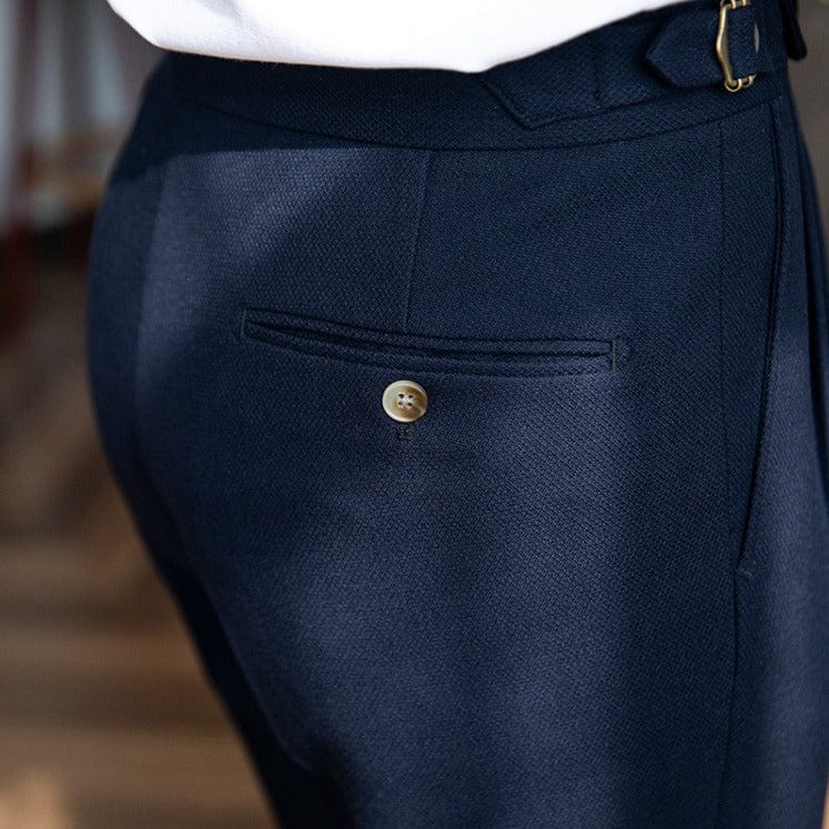 Men’s Tailored Trousers | Casual & Formal Style Navy