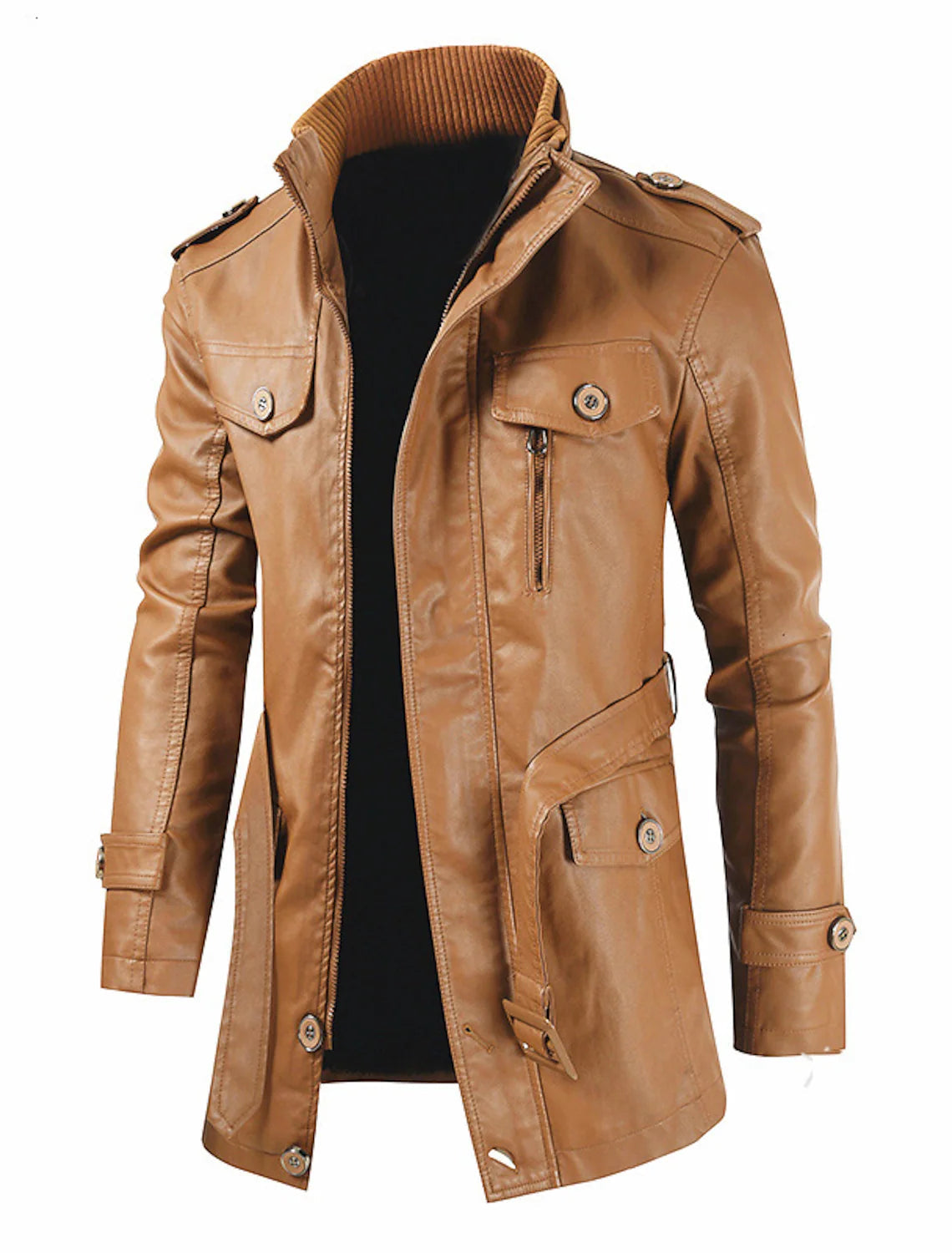Men’s Longline Overcoat | Timeless Design