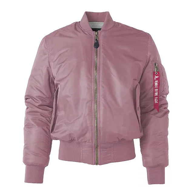 Men’s Vintage Bomber Jacket | Zip Closure Style
