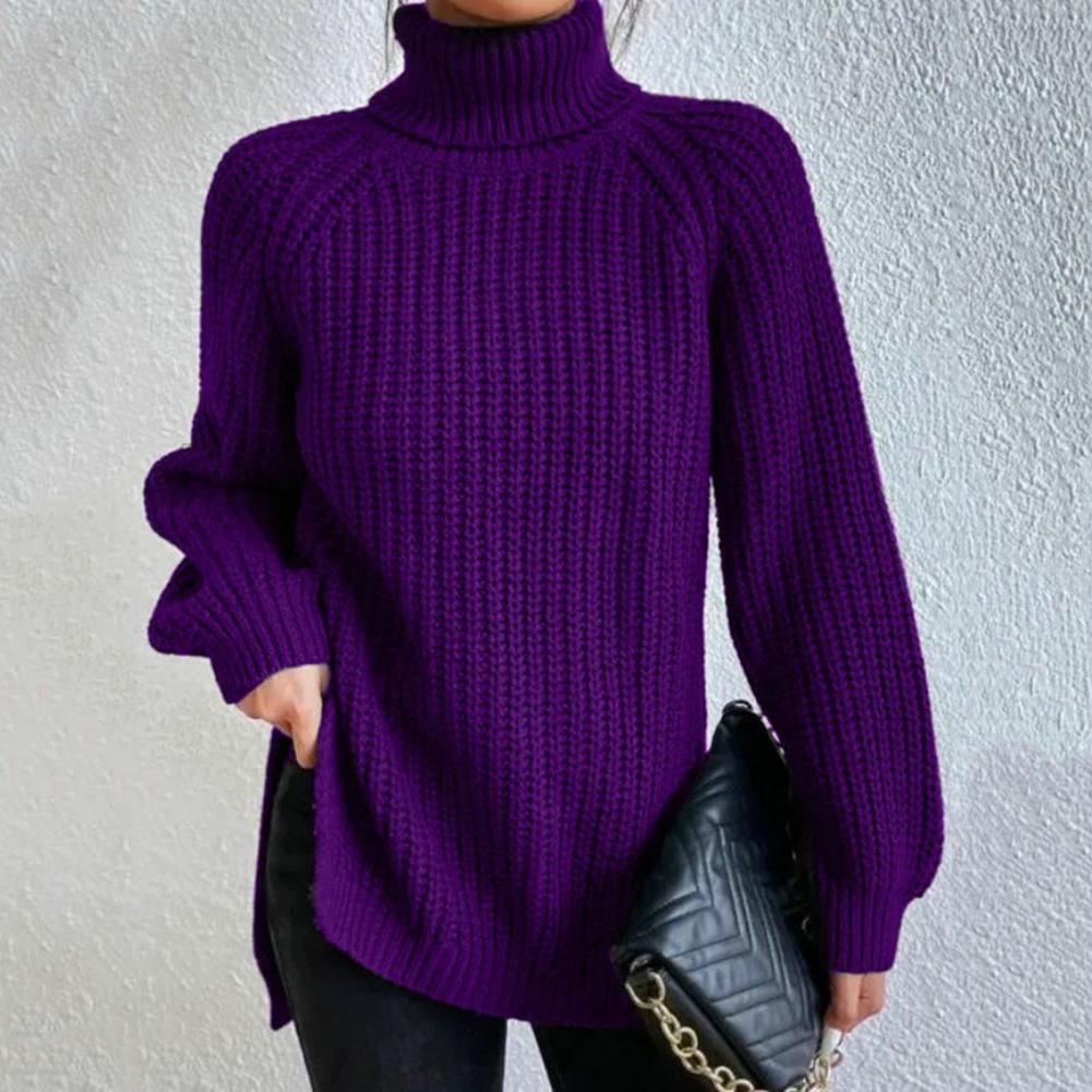 Women’s Roll Neck Sweater | Modern Loose Fit