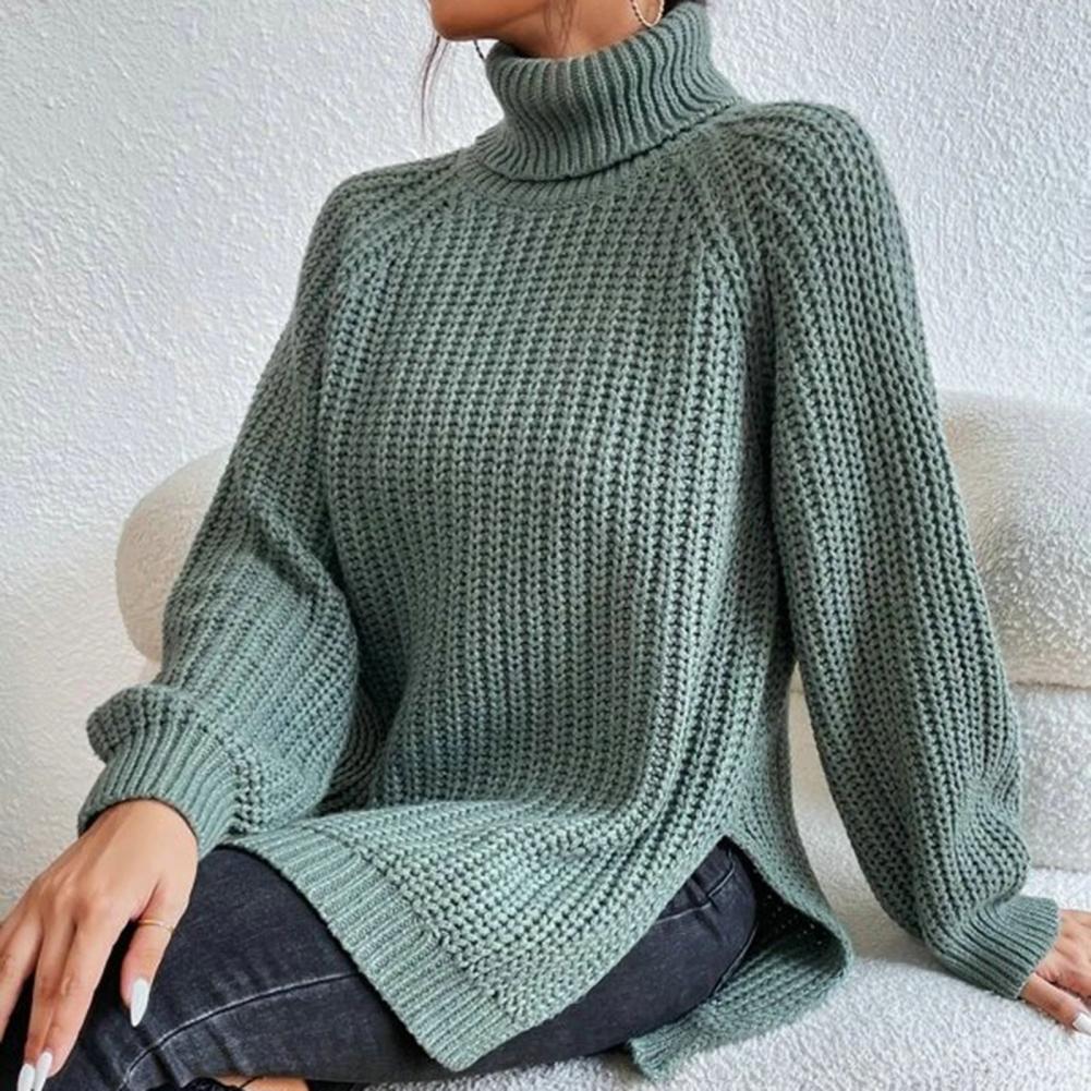 Women’s Roll Neck Sweater | Modern Loose Fit