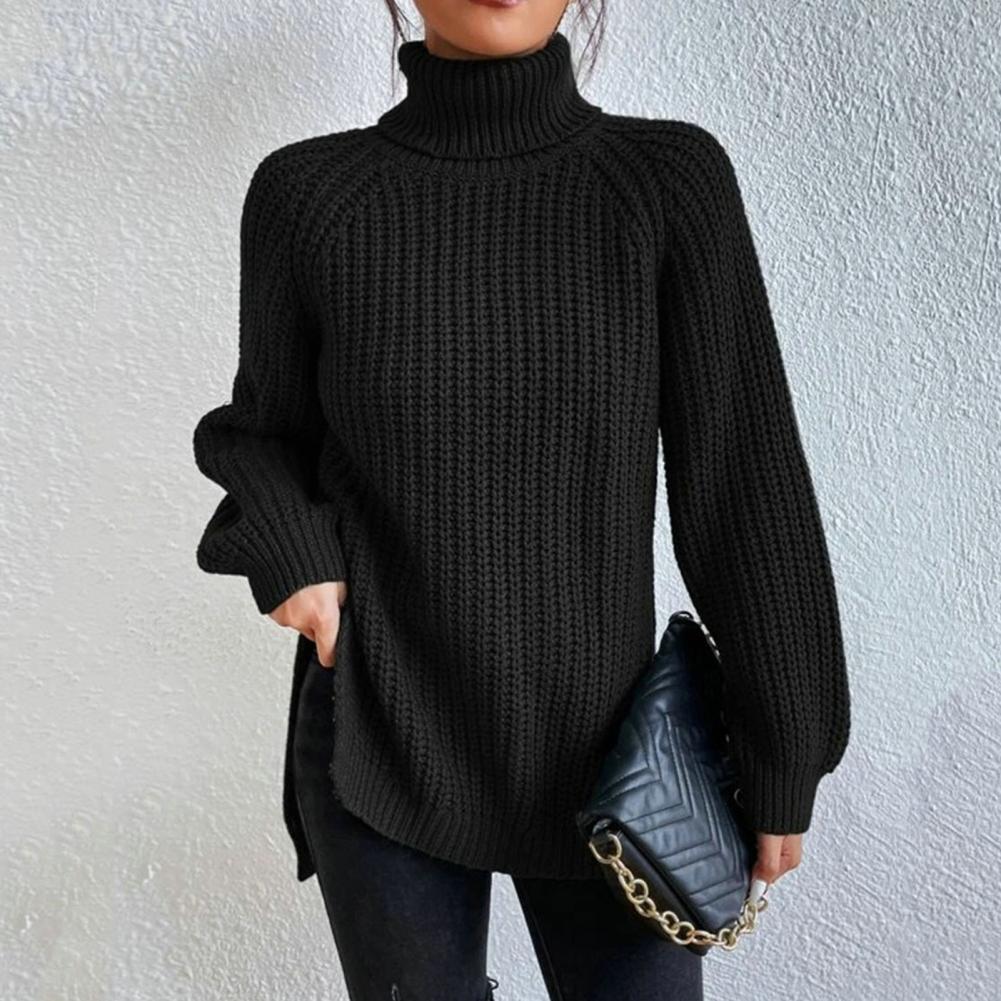 Women’s Roll Neck Sweater | Modern Loose Fit