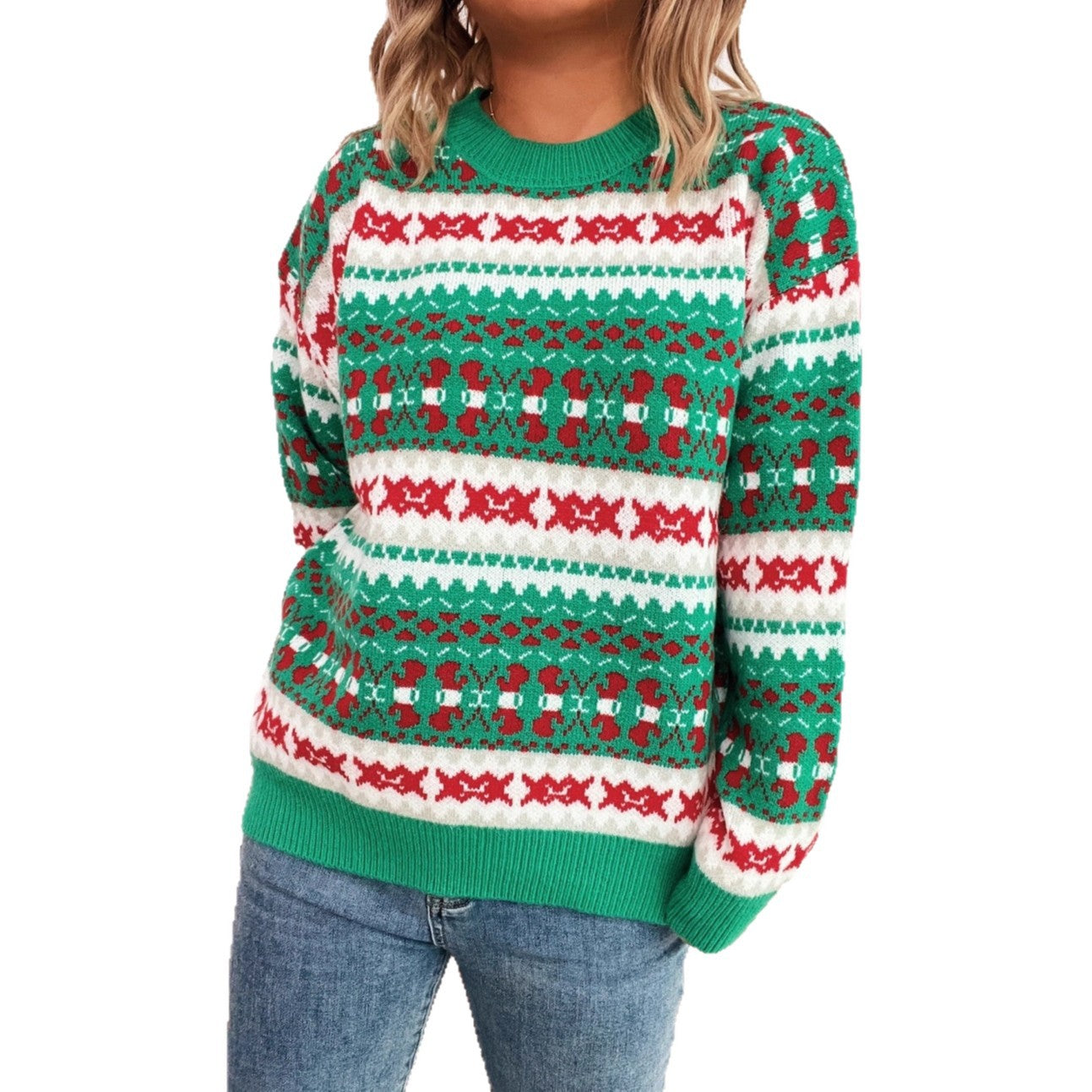Women's Festive Christmas Sweater | Relaxed Fit