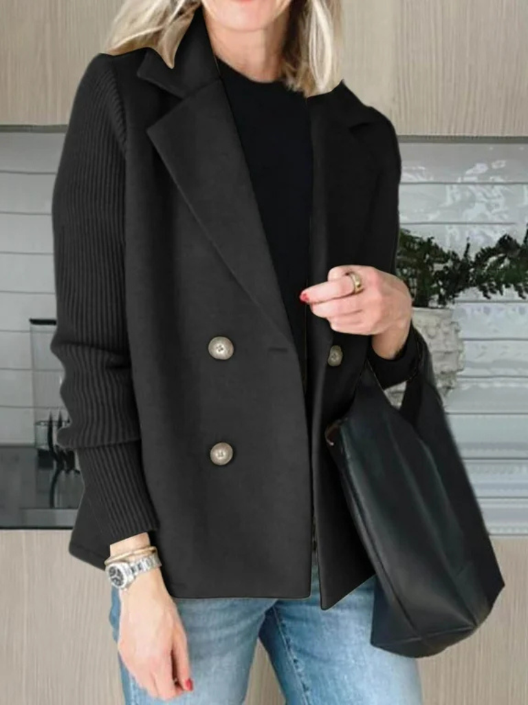 Women’s Modern Sweater Blazer | Clean-Cut Design