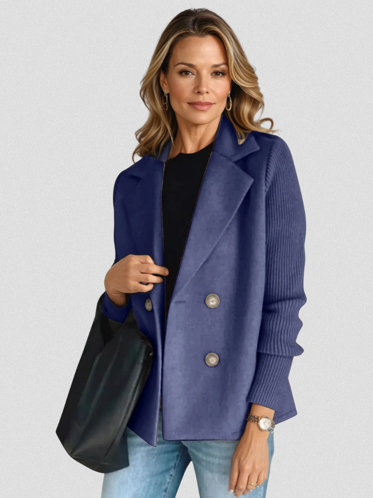 Women’s Modern Sweater Blazer | Clean-Cut Design