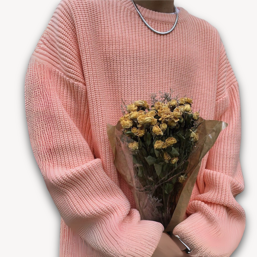 Men’s Casual Oversized Sweater | Cozy Winter Wear