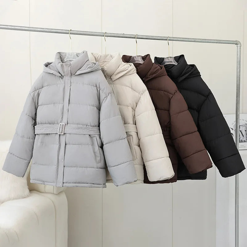 Women’s Puffer Jacket | Chic Hooded Winter Wear