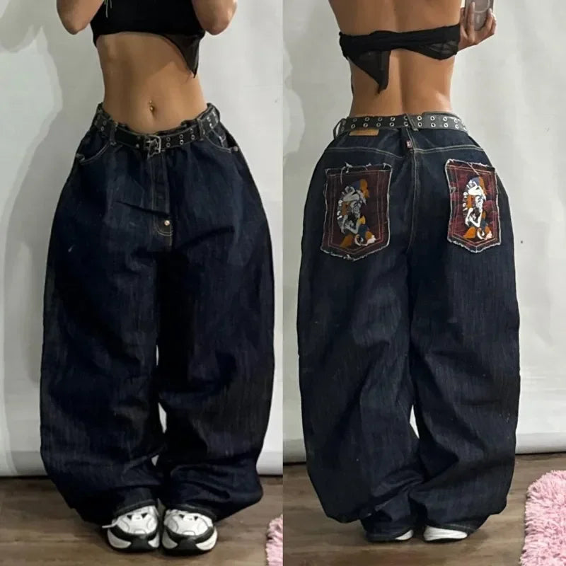 Women’s Winter Baggy Pants | High Waist Wide-leg