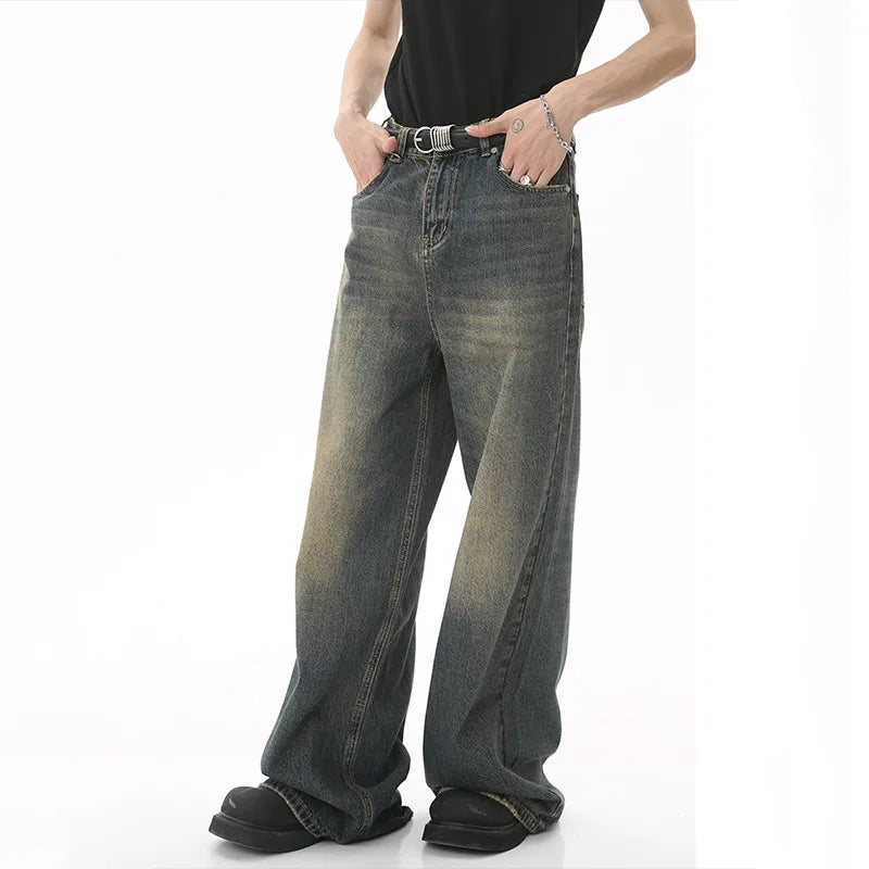 Men’s Relaxed Fit Winter Jeans | Wide Leg