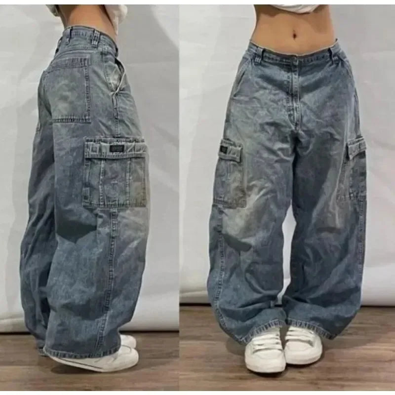 Women’s Winter Baggy Pants | High Waist Wide-leg