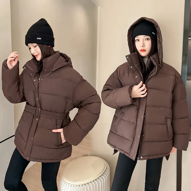 Women’s Puffer Jacket | Chic Hooded Winter Wear
