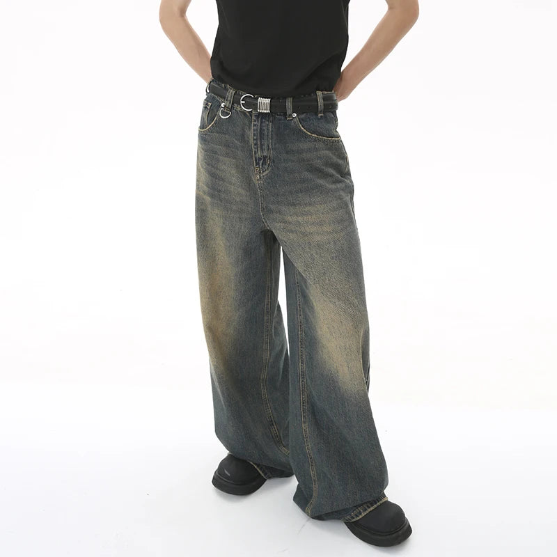 Men’s Relaxed Fit Winter Jeans | Wide Leg