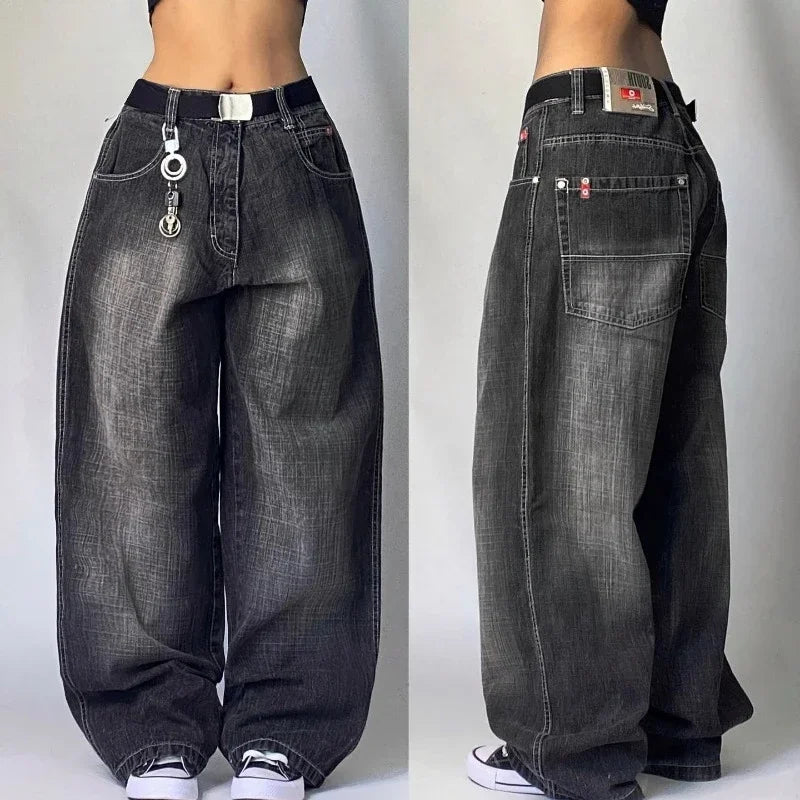 Women’s Winter Baggy Pants | High Waist Wide-leg