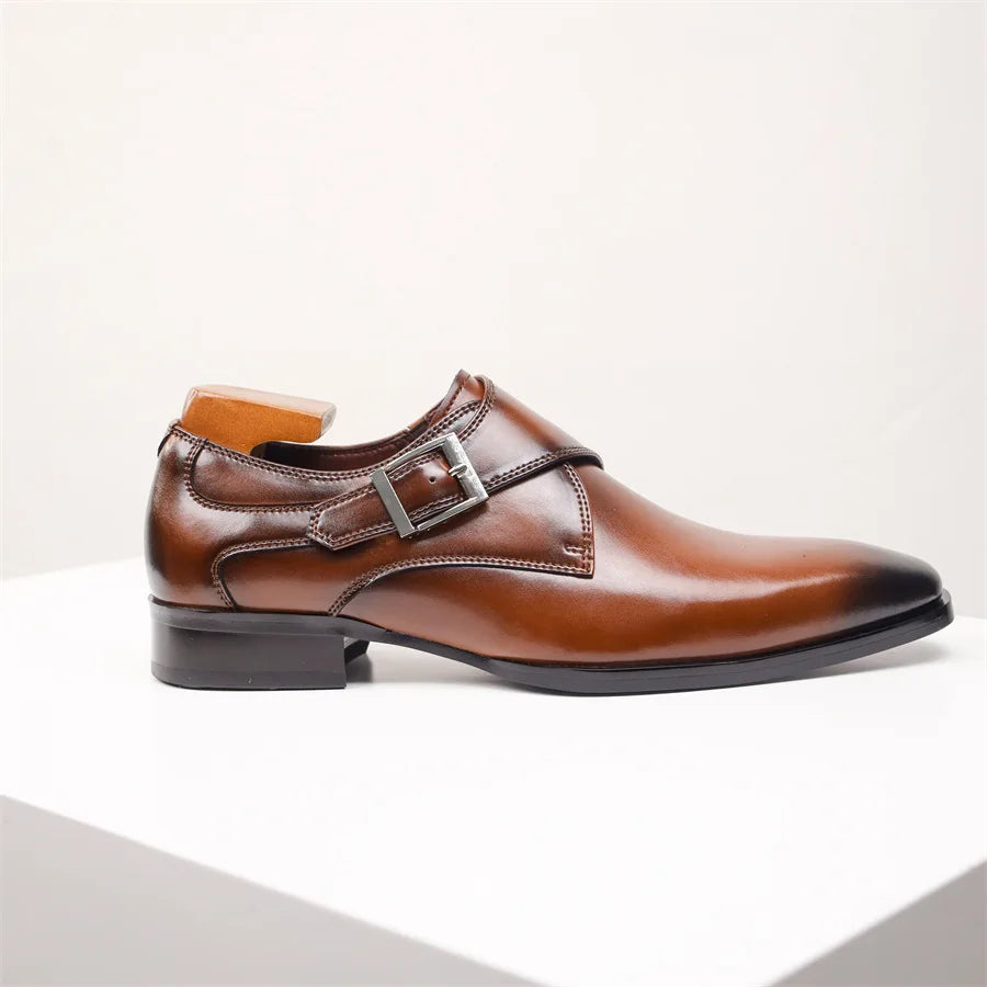 Men’s Classic Buckle Dress Shoes | Italian Style