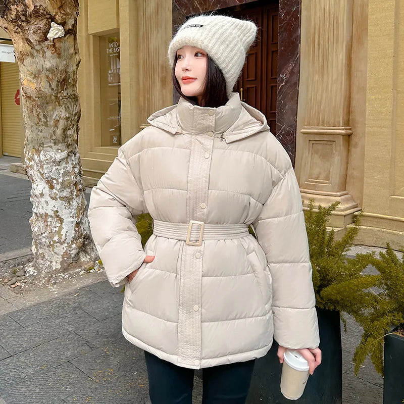 Women’s Puffer Jacket | Chic Hooded Winter Wear