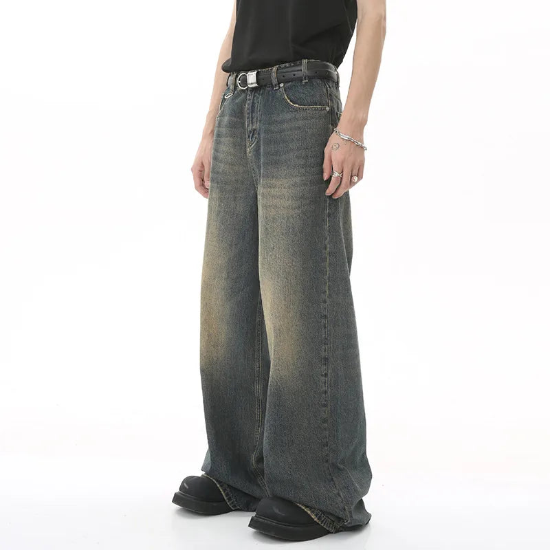 Men’s Relaxed Fit Winter Jeans | Wide Leg