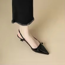Women’s Retro Sandals | Pointed Toe Kitten Heels