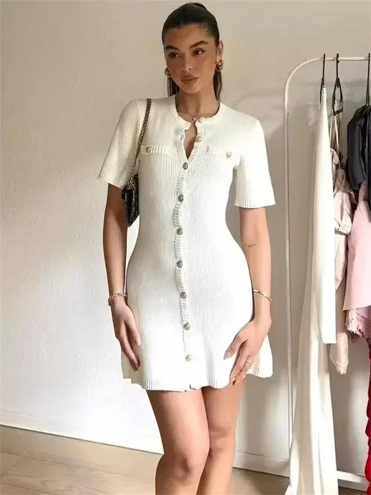 Women’s Trendy Knit Jumper Dress | Mini