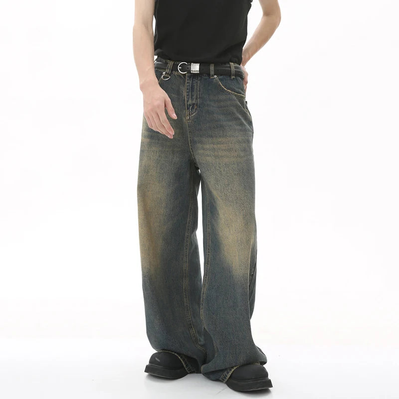Men’s Relaxed Fit Winter Jeans | Wide Leg