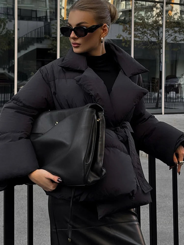 Women’s Stylish Thick Puffer Jacket | Winter