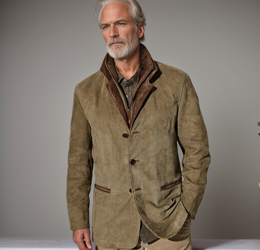 Men’s Classic Jacket | Structured Notched Lapel