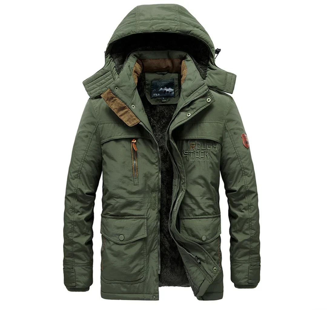 Men’s Stylish Winter Coat | Hooded Design