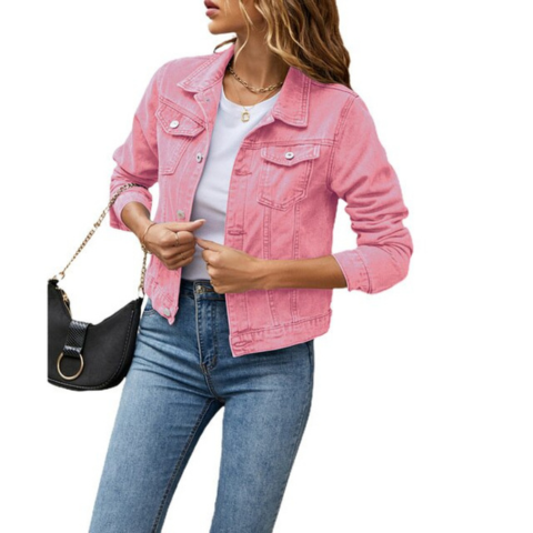 Women's Trendy Denim Jacket | Timeless and Versatile