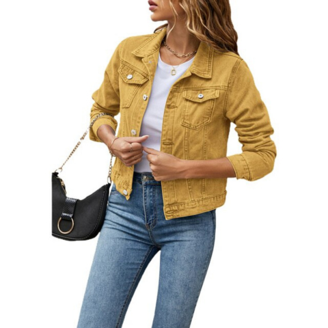Women's Trendy Denim Jacket | Timeless and Versatile