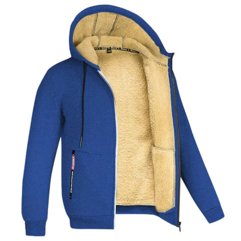 Veste à Capuche Zippée Chaude | Confort Quotidien