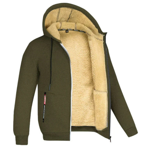 Veste à Capuche Zippée Chaude | Confort Quotidien