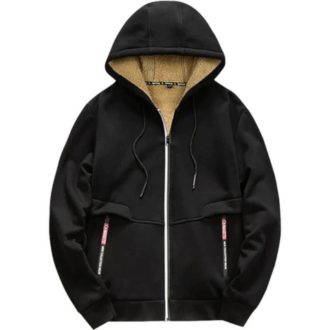 Veste à Capuche Zippée Chaude | Confort Quotidien