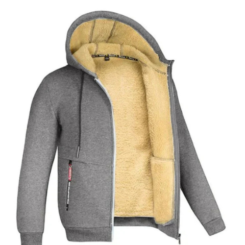 Veste à Capuche Zippée Chaude | Confort Quotidien