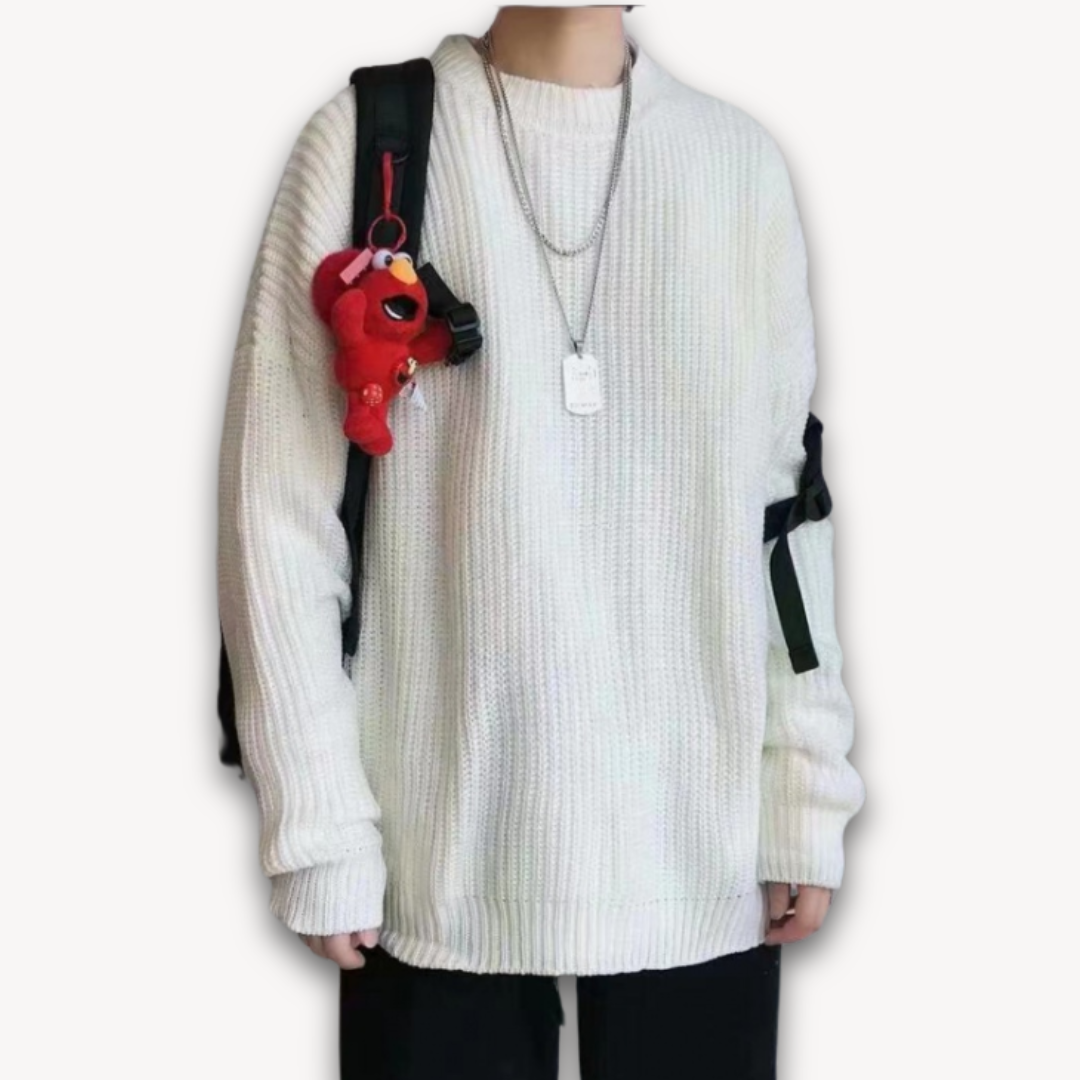 Men’s Casual Oversized Sweater | Cozy Winter Wear