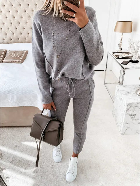 Women's Casual Tracksuit Set | Relaxed Fit