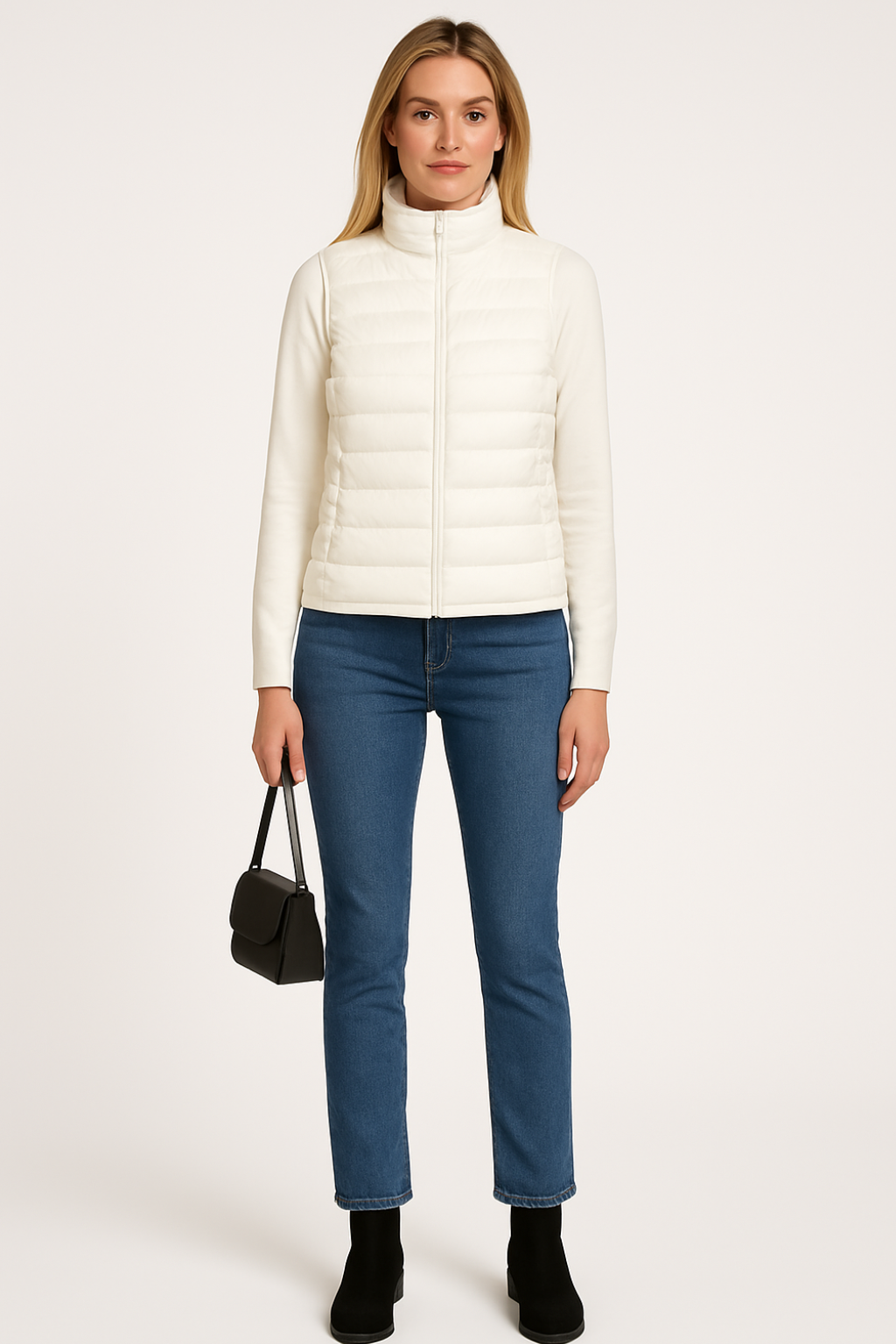 Men’s Modern Down Vest | Sleek