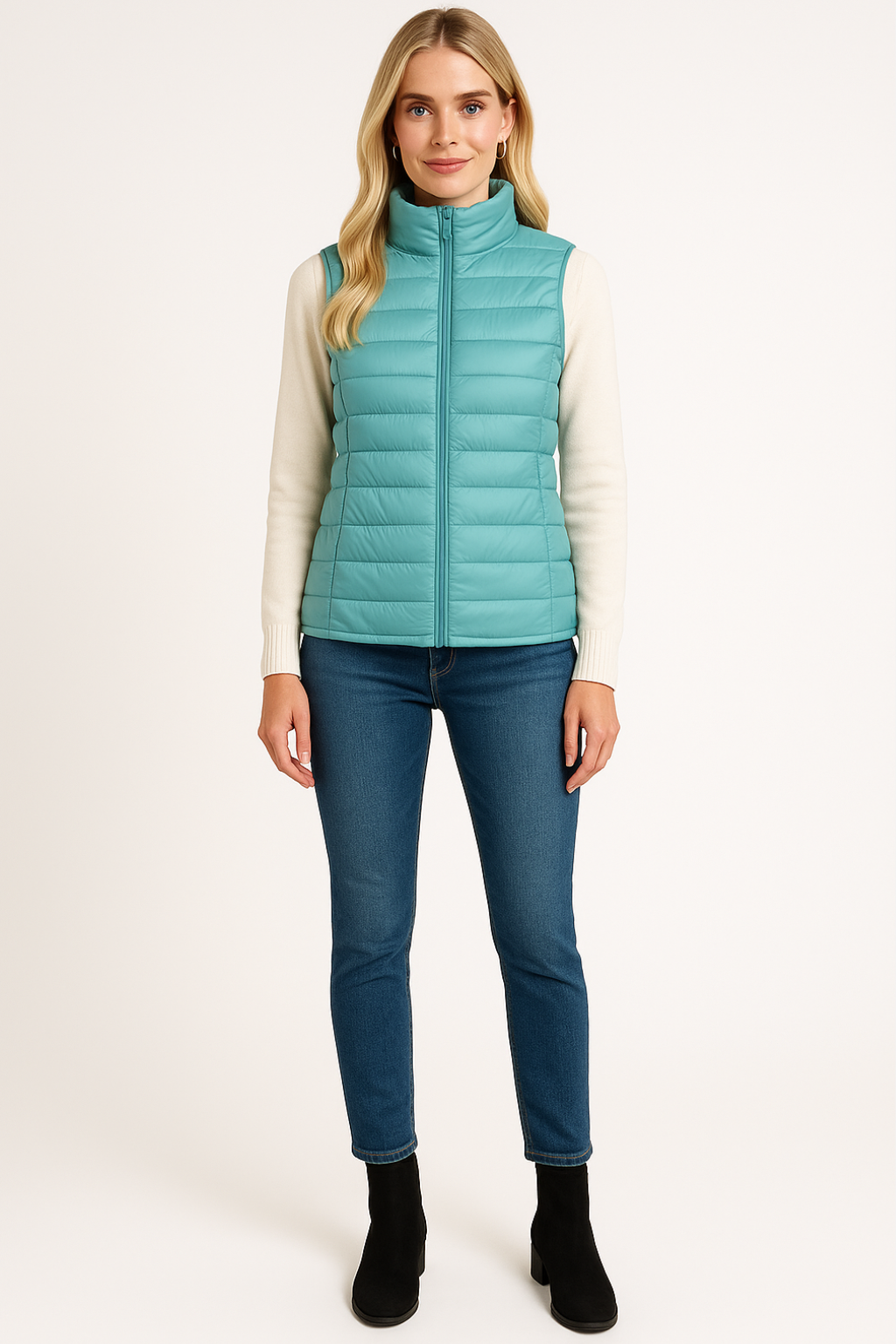 Men’s Modern Down Vest | Sleek