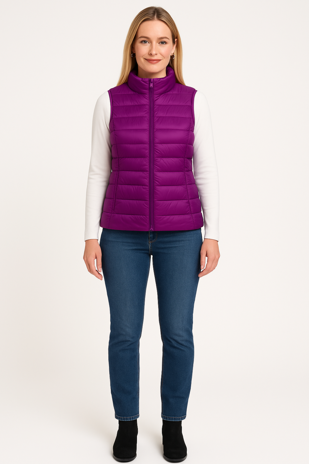 Men’s Modern Down Vest | Sleek
