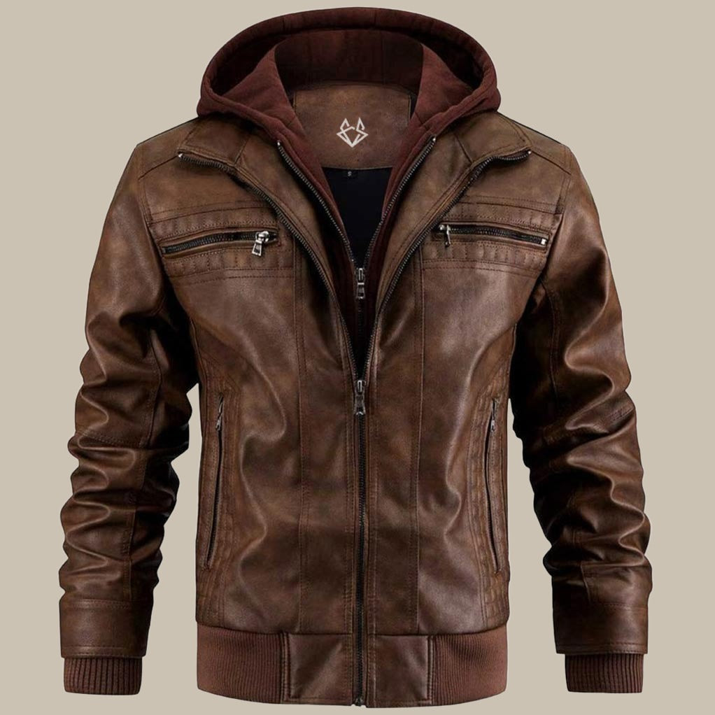 Men’s Hooded Jacket | Classic Design & Structured Shape