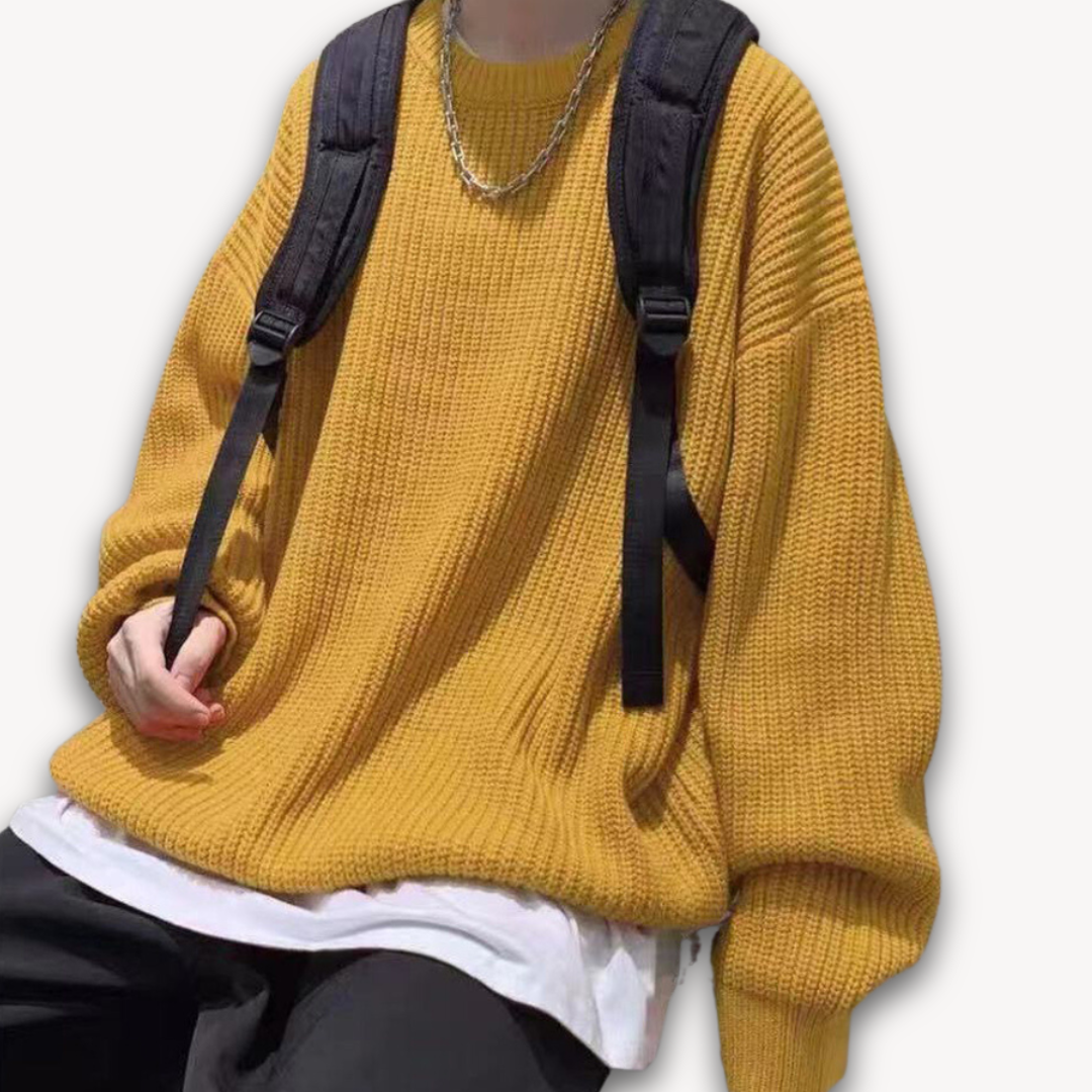 Men’s Casual Oversized Sweater | Cozy Winter Wear