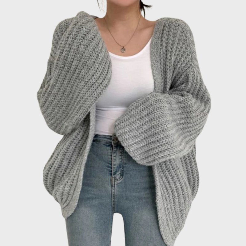 Women’s Classic Cardigan | Lantern Sleeve