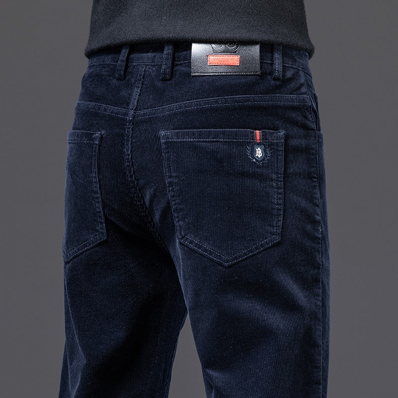 Men’s Modern Corduroy Trousers | Straight Cut
