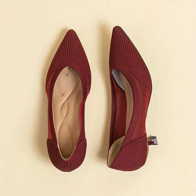 Women’s Casual Pumps | Pointed Toe Kitten Heels