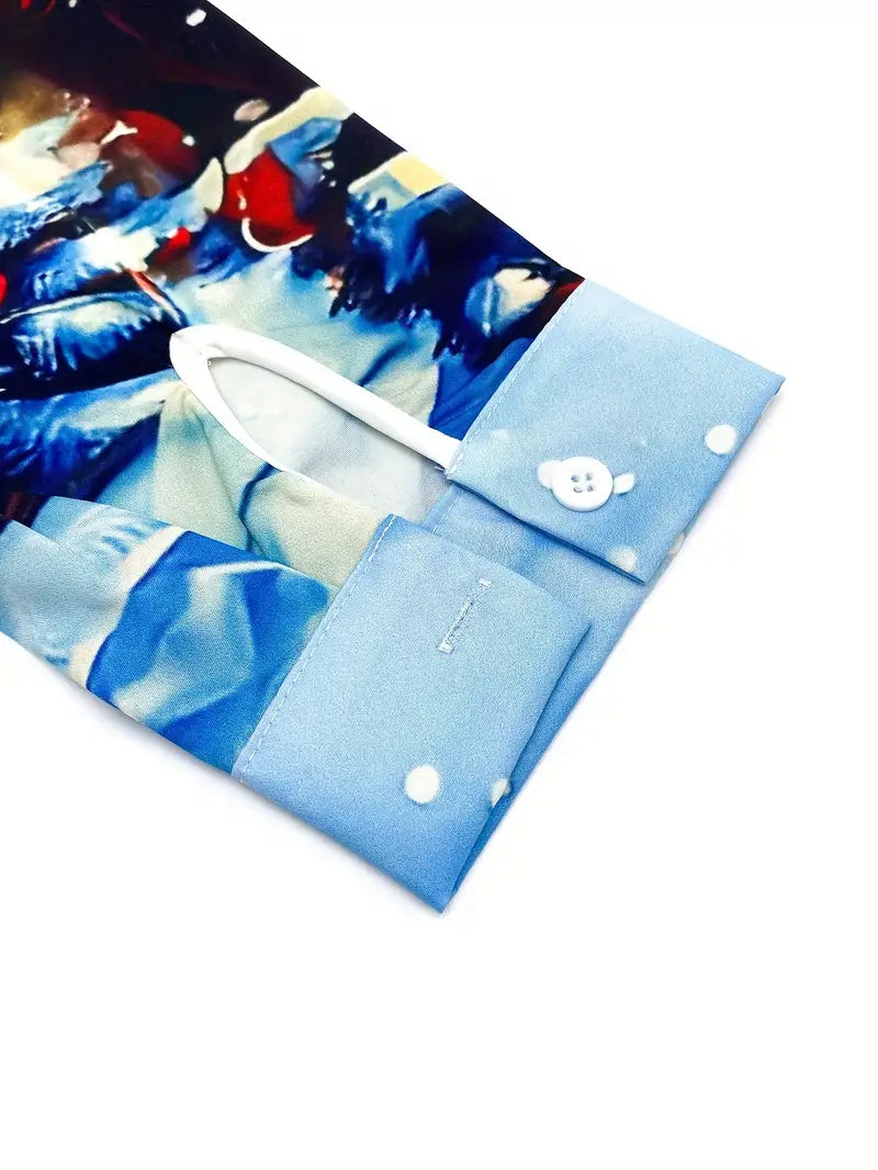 Men’s Christmas Shirt | Santa Print