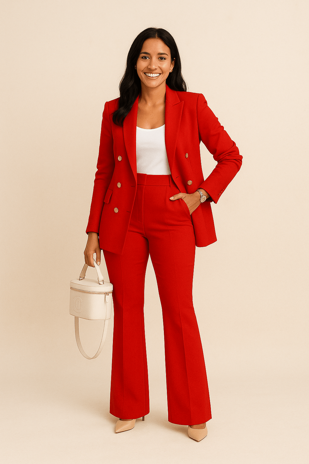 Women’s Tailored Blazer Set | Two-Piece Suit