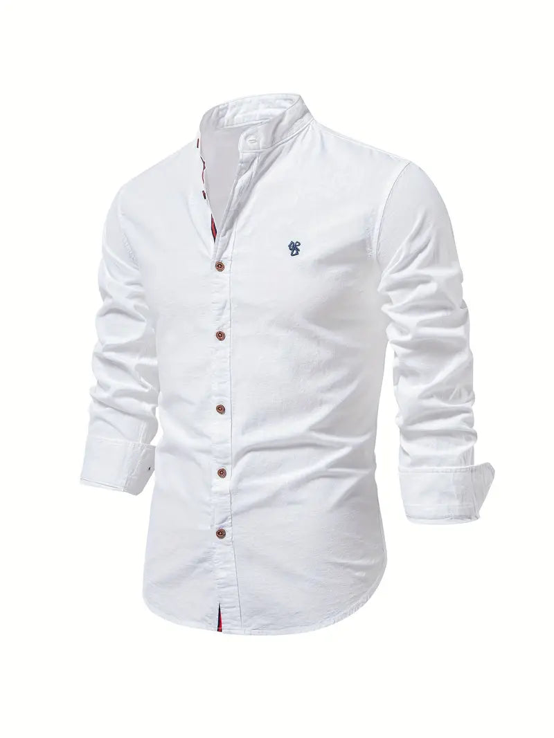 Men’s Buttoned Shirt | Long-Sleeve Design