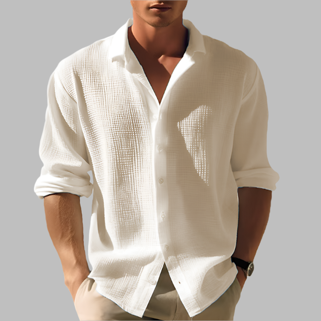 Men’s Minimalist Summer Shirt | Regular Fit